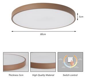 Brilagi - LED stropné svietidlo POOL LED/100W/230V 3000/4000/6000K 80 cm hnedé