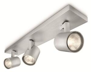 Philips 53093/48/12 - LED RGBW stmievateľné bodové svietidlo RUNNER 3xGU10/4,8W/230V chróm, s diaľkovým ovládaním