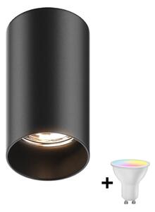 Zuma Line 92680-N - LED RGBW stmievateľné bodové svietidlo TUBA 1xGU10/4,8W/230V čierne + DO