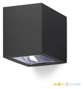 LED solárne nástenné svietidlo QUERK LED/1,2V 3000/4000K IP54 800 mAh