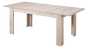 Jedálenský stôl 160x90cm Frankie - dub šedý