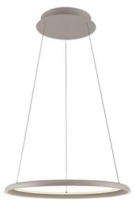 Schöner Wohnen 15570-39-LED stmievateľné závesné svietidlo na lanku QUILLO LED/36W/230V, priemer 60 cm, sivé