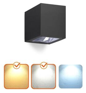 LED solárne nástenné svietidlo QUERK LED/1,2V 3000/4000K IP54 800 mAh