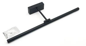 LED osvetlenie zrkadla do kúpeľne MIRROR LED/8W/230V 4000K IP44 60 cm čierna