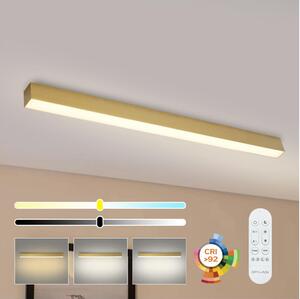 Brilagi - LED stmievateľné stropné svietidlo SLEEKLINE LED/40W/230V Wi-Fi Tuya zlaté+diaľkové ovládanie