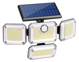 LED solárny reflektor so senzorom GLOW LED/2,5W/3,7V 6500K IP44 2400 mAh