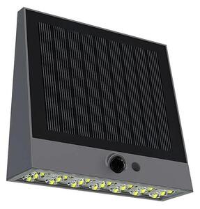 Viking - LED stmievateľné solárne nástenné svietidlo so senzorom LED/2W/3,7V IP54 4000K
