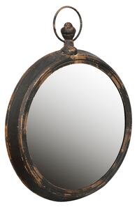 Okrúhle retro zrkadlo v tvare stopiek Raer - 62*6*78 cm