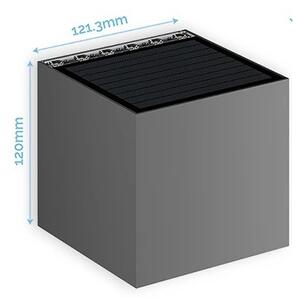 Viking - LED stmievateľné solárne nástenné svietidlo LED/1W/3,7V IP54 4000K 2000 mAh