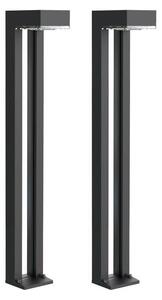 Viking - SADA 2x solárnych LED lámp LED/1W/3,7V IP44 3000K 2000 mAh