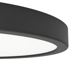 Eglo 901299-LED Stropné svietidlo FUEVA LED/14,2W/230V 2700/4000/6500K pr.27,8cm čierne
