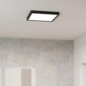 Eglo 901304-LED Stropné svietidlo FUEVA LED/13W/230V 2700/4000/6500K 29x29cm čierne