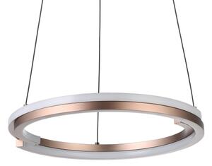 Eglo 901826 - LED stmievateľný luster na lankách MEZZOMONTE 2xLED/20W/230V bronz + diaľkové ovládanie