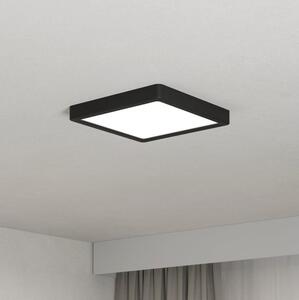Eglo 901303-LED Stropné svietidlo FUEVA LED/10,5W/230V 2700/4000/6500K 22x22cm čierna