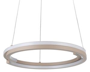 Eglo 901824 - LED stmievateľný luster na lanku MEZZOMONTE 2xLED/20W/230V béžová + diaľkový ovládač