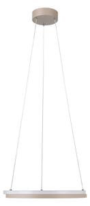 Eglo 901824 - LED stmievateľný luster na lanku MEZZOMONTE 2xLED/20W/230V béžová + diaľkový ovládač