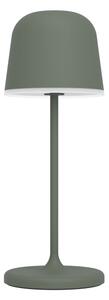 Eglo 901939 - LED stmievateľná vonkajšia nabíjacia stolová lampa MANNERA-S LED/1,8W/5V IP54 zelená