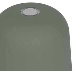 Eglo 901939 - LED stmievateľná vonkajšia nabíjacia stolová lampa MANNERA-S LED/1,8W/5V IP54 zelená