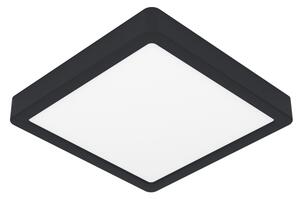 Eglo 901374-LED RGBW Stmievateľné dymové stropné svietidlo FUEVA-Z LED/10,5W/230V 22x22cm IP44 čierna
