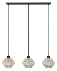Eglo 44001 - Luster na lanku MIDSUMER 3xE27/40W/230V krémový
