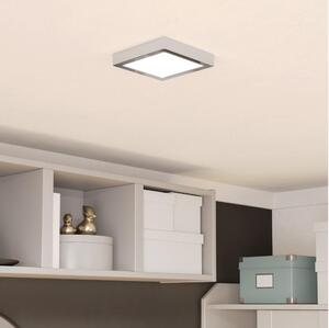 Eglo 901765 - LED kúpeľňové stropné svietidlo FUEVA LED/7W/230V 15x15 cm IP44 chróm