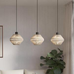 Eglo 44001 - Luster na lanku MIDSUMER 3xE27/40W/230V krémový