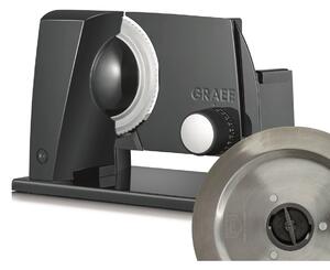 GRAEF SKS 11022 elektrický krájač s 2 kotúčmi, čierna