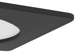 Eglo 901391 - LED zapustené stropné svietidlo FUEVA LED/6,3W/230V 11,9x11,9 cm čierne