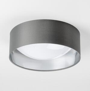 LED stropné svietidlo LED/12W/230V, priemer 32 cm, sivé/strieborné