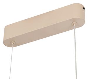 Brilagi-LED Stmievateľný luster na lanku TWISTER LED/60W/230V 3000-6000K béžová+DO