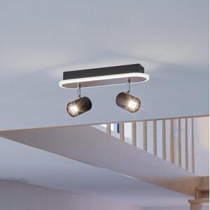 Eglo 901632 - LED Bodové svietidlo RIMBOCCHI LED/12W/230V hnedá/čierna