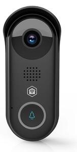 Nedis WIFICDP11BK - Inteligentný videozvonček so senzorom 5V Full HD 1080p IP54 Wi-Fi Tuya
