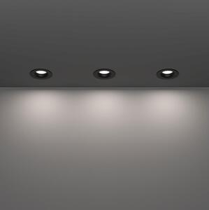 Eglo 902274-SADA 3xLED Kúpeľňové podhľadové svietidlo SALABATE LED/4,9W/230V pr.8,8cm IP65 čierna