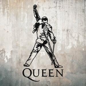 DUBLEZ | Drevený obraz Queen - Freddie Mercury
