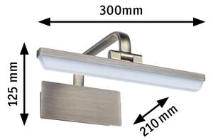 Paulmann 95568 - LED/6W Nástenné svietidlo na obrazy RENAN 230V 30 cm mosadz