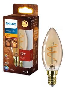 LED Stmievateľná žiarovka VINTAGE Philips B35 E14/2,7W/230V 1800K CRI 90