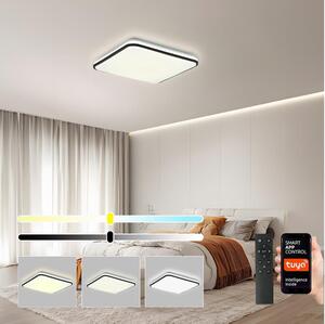 Brilagi - LED stmievateľné stropné svietidlo SMART LED/24W/230V 43x43 cm Wi-Fi Tuya + diaľkový ovládač