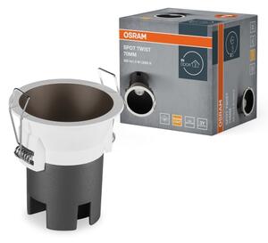 Osram - LED podhľadové svietidlo SPOT TWIST LED/5W/230V 3000K priemer 7 cm biela/čierna