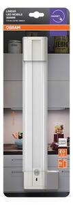 Osram - LED podlinkové svietidlo so senzorom LINEARLED LED/2,9W/9V 6xAA 31,4 cm biela