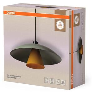 Osram - Závesný luster na kábli DECOR FLYING MUSHROOM 1xE27/25W/230V, priemer 50 cm, zelený