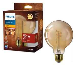 LED stmievateľná žiarovka Philips VINTAGE G95 E27 3,1W/230V 1800K