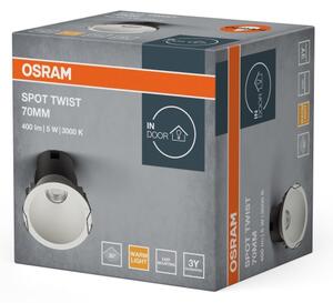 Osram - LED zapustené svietidlo SPOT TWIST LED/5W/230V 3000K, priemer 7 cm, biele