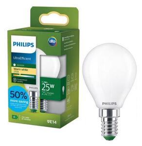 LED žiarovka ULTRAEFFICIENT Philips P45 E14/1,2W/230V 2700K