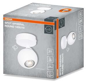 Osram - Bodové svietidlo SPOT SPHERAL 1xGU10/6W/230V biela
