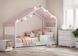 Domčeková posteľ Fairy I - biela