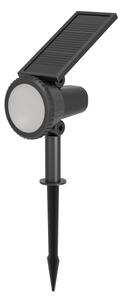 Eglo 901069 - LED RGBW stmievateľná solárna lampa SAMBUCO LED/3W/4,5V IP44 čierna + DO