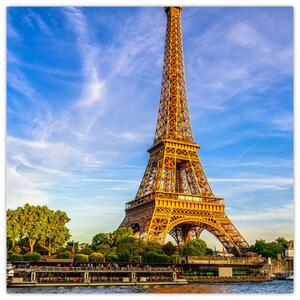 Obraz: Eiffelova veža, Paríž (Obraz 30x30cm)