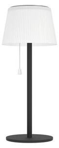 Eglo 901898 -LED Solárna stolná lampa SCORDIANO LED/2,3W/3,7V 1800mAh IP44 čierna