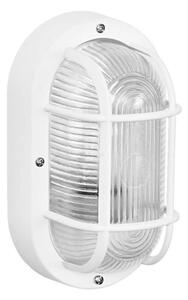 Osram - Vonkajšie nástenné svietidlo BULKHEAD 1xE27/10W/230V IP54 biele
