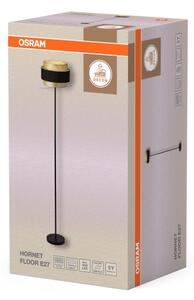 Osram - Stojacia lampa DECOR HORNET 1xE27/10W/230V čierna/zlatá